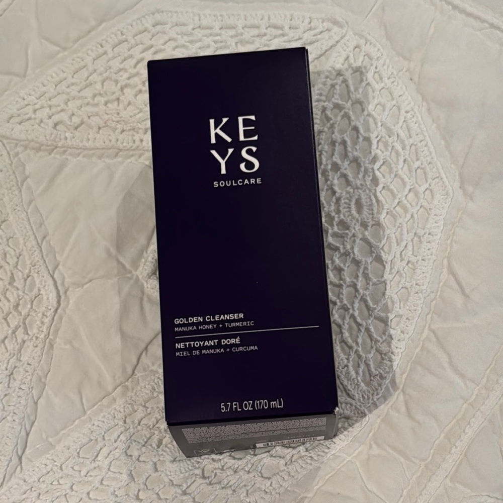 KEYS SOULCARE Golden Cleanser 170ml brand new manuka honey tumeric facial
